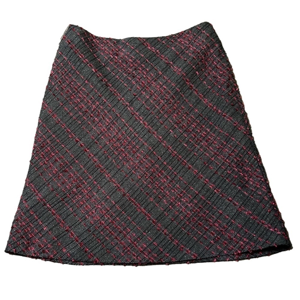 CATO Skirt With Lining Pink and Grey Women’s (Sz 8)